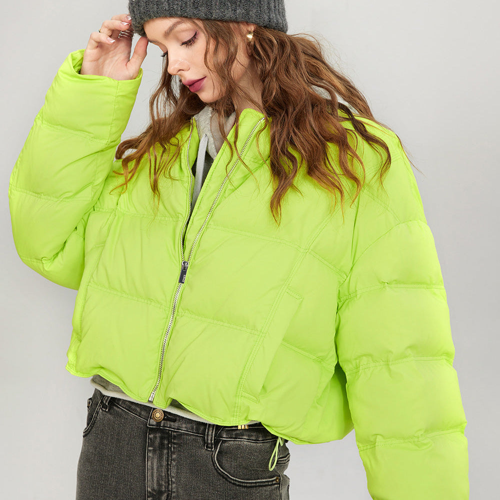 
                  
                    ELFSACK Solid Pure Short Down Jacket Women 2023 Winter Minimalist Coats
                  
                