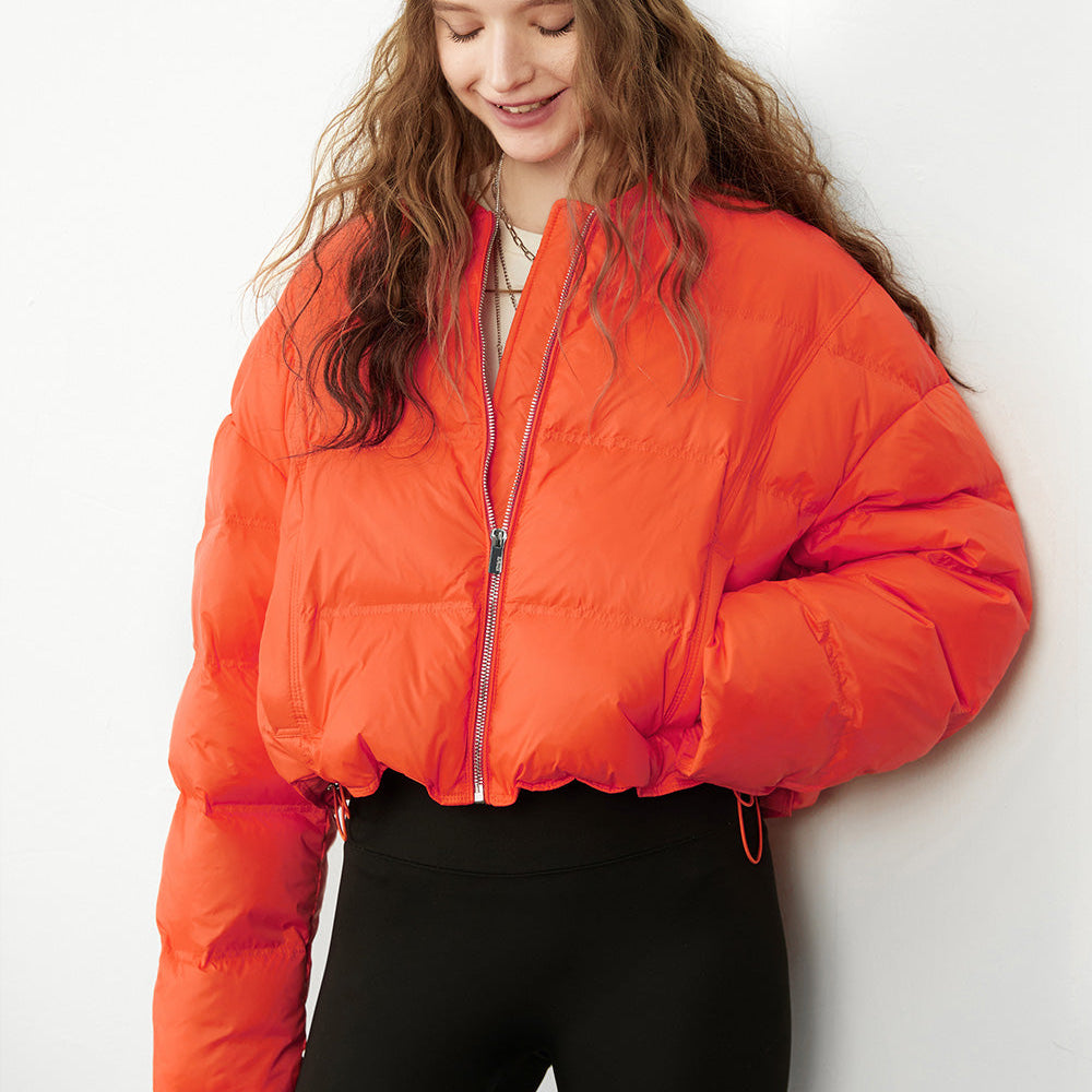 
                  
                    ELFSACK Solid Pure Short Down Jacket Women 2023 Winter Minimalist Coats
                  
                