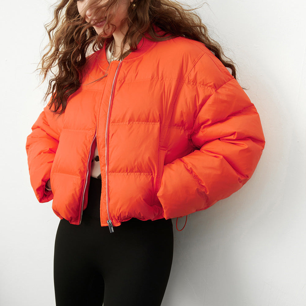 
                  
                    ELFSACK Solid Pure Short Down Jacket Women 2023 Winter Minimalist Coats
                  
                