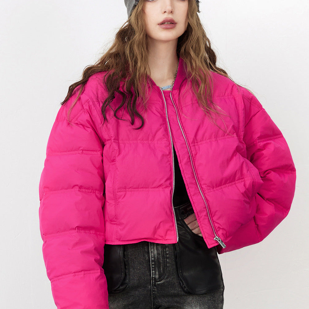 
                  
                    ELFSACK Solid Pure Short Down Jacket Women 2023 Winter Minimalist Coats
                  
                