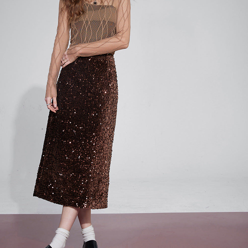 
                  
                    ELFSACK Korean Fashion Party Dress For Women 2023 Winter New Sparkly Elegant Luxury Bottom
                  
                