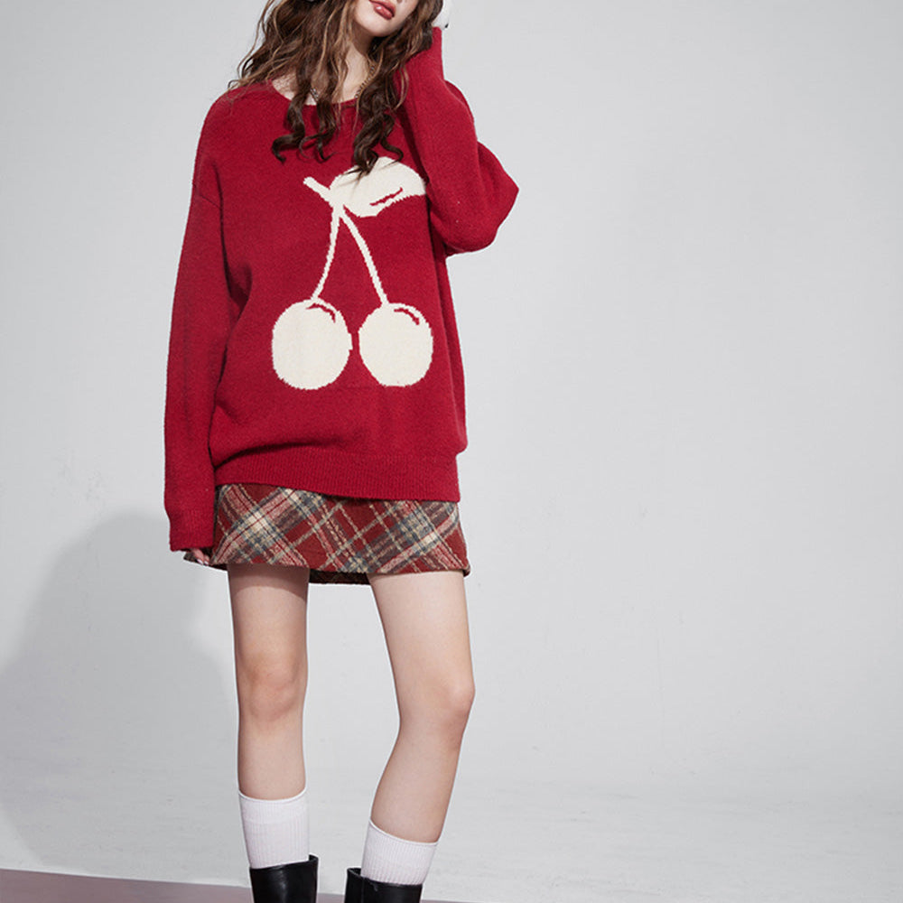 
                  
                    ELFSACK Christmas Y2K 2000s Gyaru Mini Skirt Women 2023 Winter Korean Fashion Bottom
                  
                