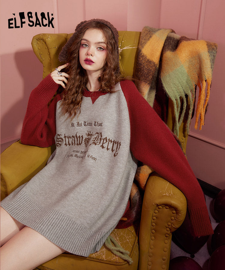 ELFSACK Pullover Vintage Sweaters