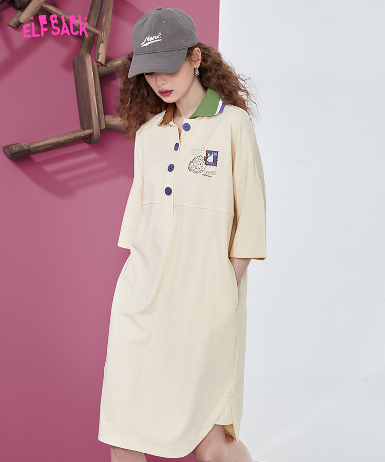 
                  
                    ELFSACK Polo T-shirt Dresses
                  
                