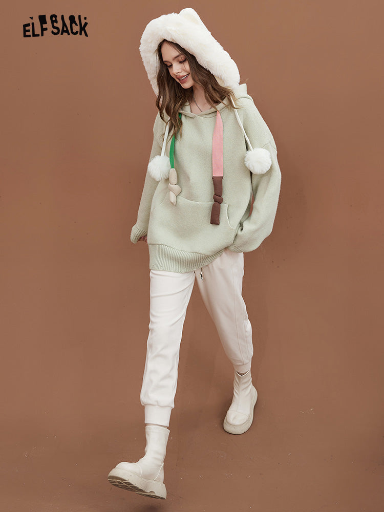 
                  
                    ELFSACK Winter Hooded Pullover Sweaters
                  
                