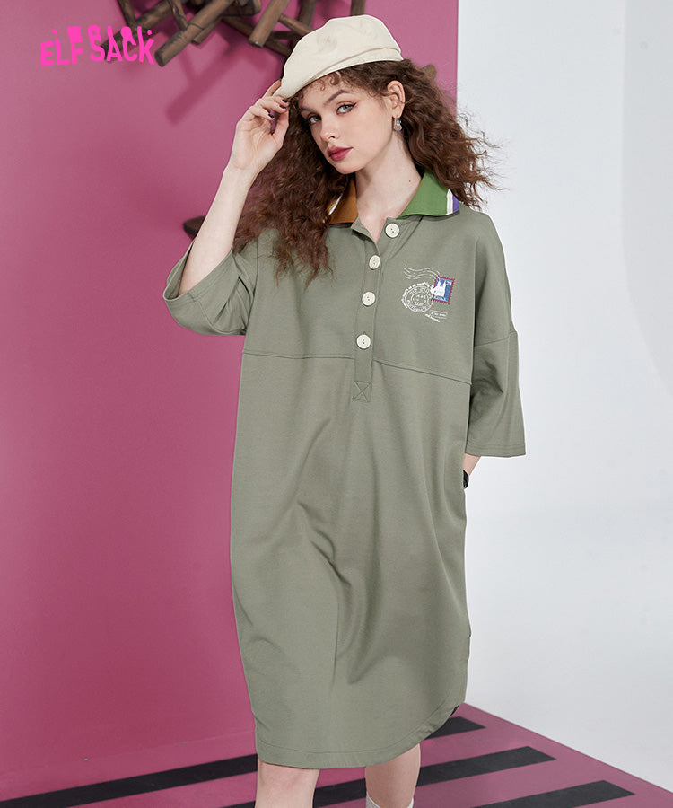 
                  
                    ELFSACK Polo T-shirt Dresses
                  
                