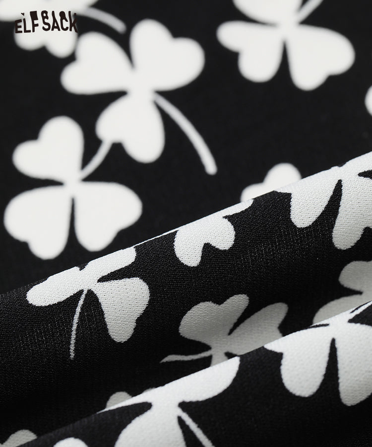 
                  
                    ELFSACK Black Chiffon Floral Slip Dresses
                  
                