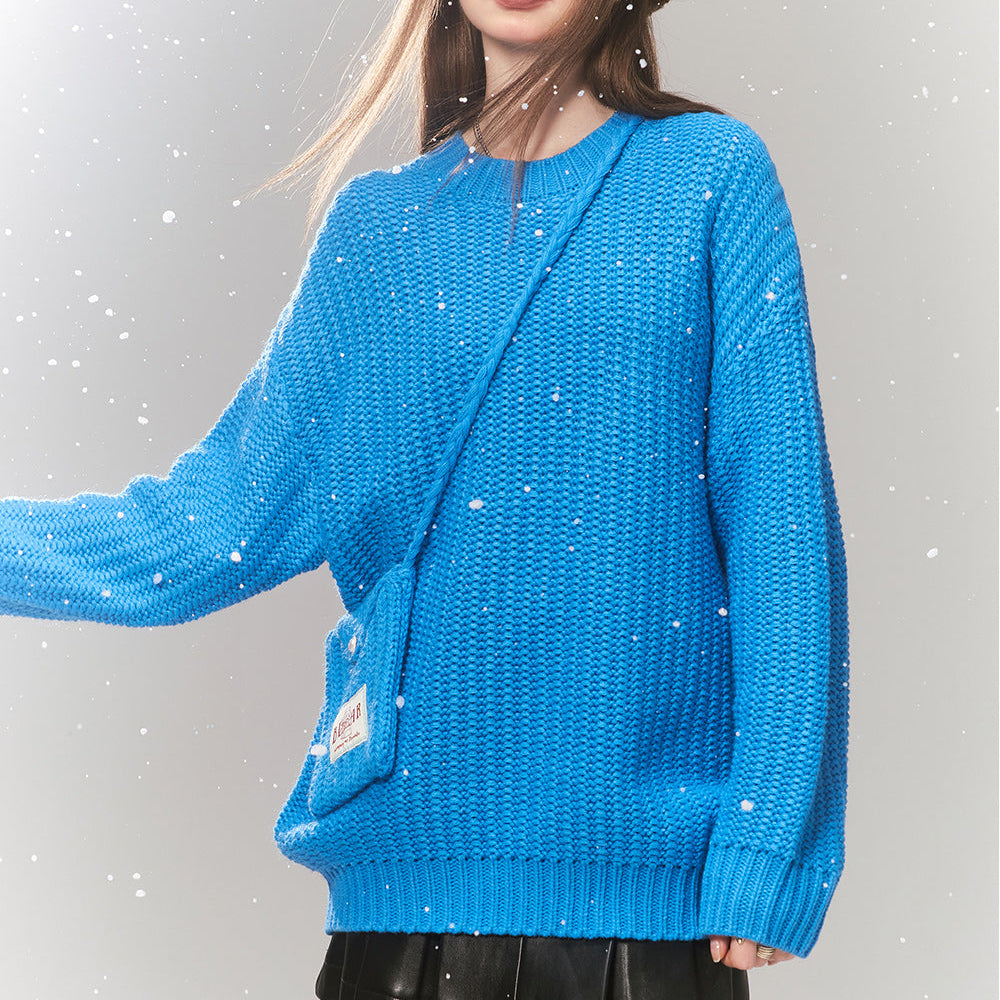 
                  
                    ELFSACK Free Bag Kawaii Christmas Sweater Women 2023 Winter New Korean Fashion Tops
                  
                