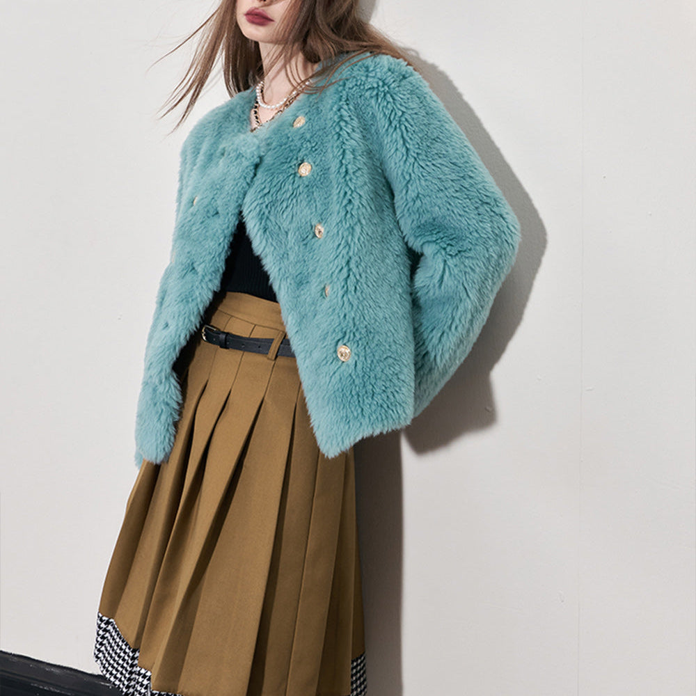 ELFSACK Free Belt Mid-lengh Skirts Women 2023 Winter New Luxury Elegant Bottom